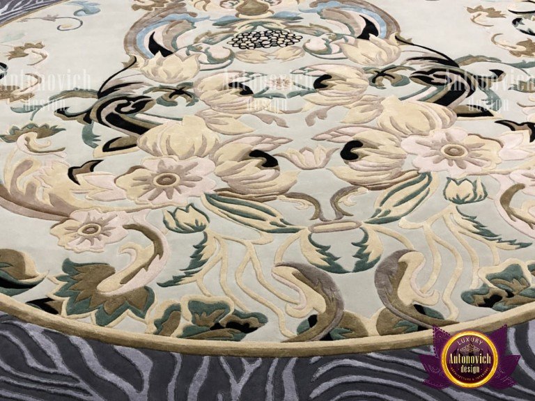 Luxurious customized carpet with unique patterns and colors