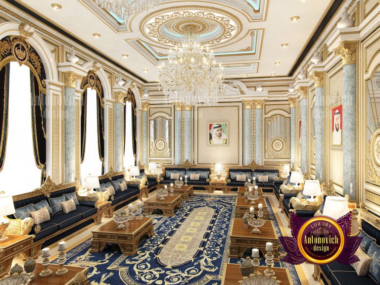 Majestic Majlis room featuring exquisite craftsmanship