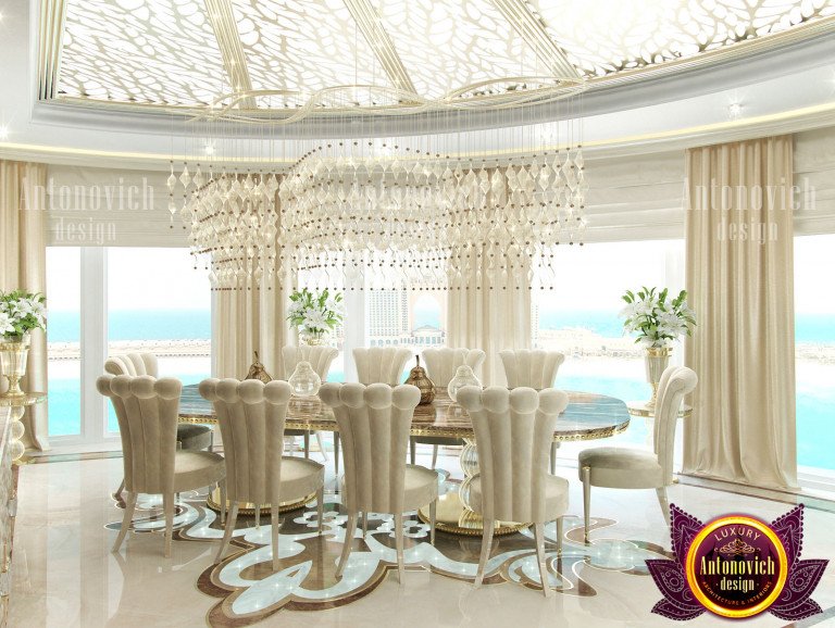 Elegant master bedroom with breathtaking views