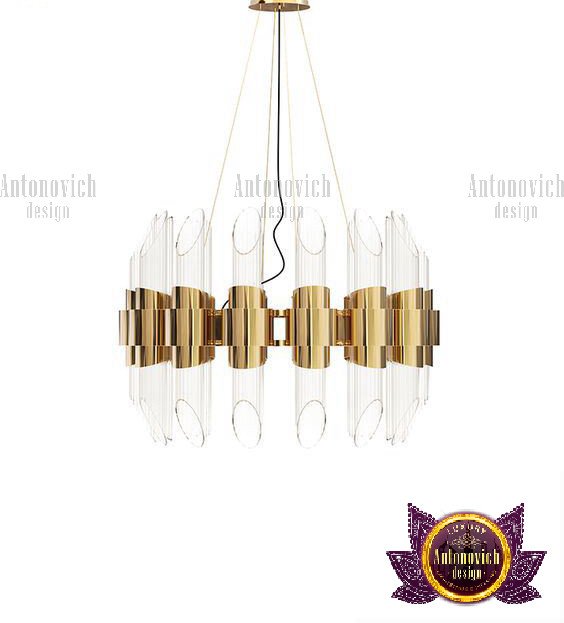 Exquisite chandelier with intricate details by Antonovich