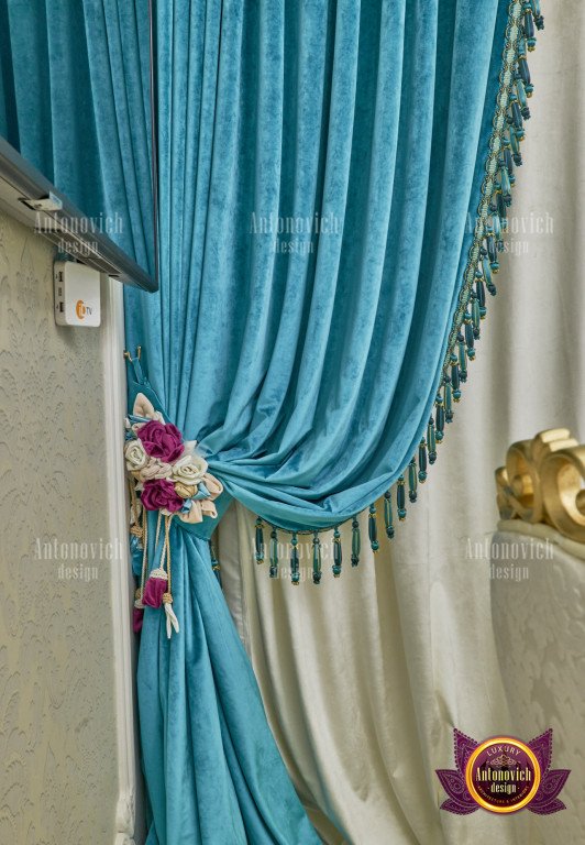 High-quality fabrics for bespoke luxury curtains