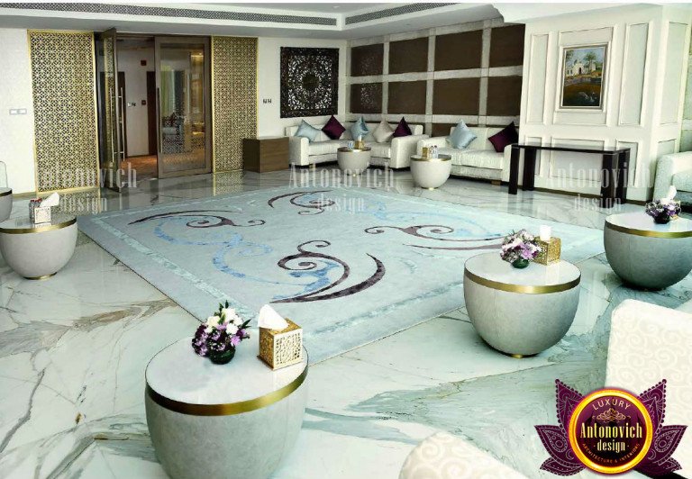 Elegant custom carpet with intricate patterns