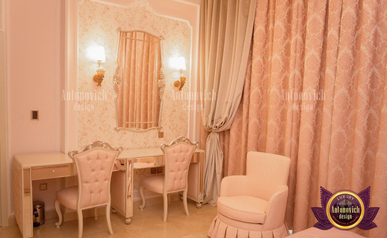 Luxurious living room in Dubai interior design project