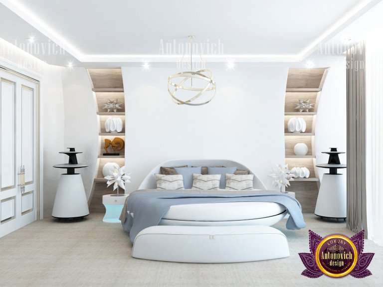 Cozy minimalist bedroom design with neutral tones