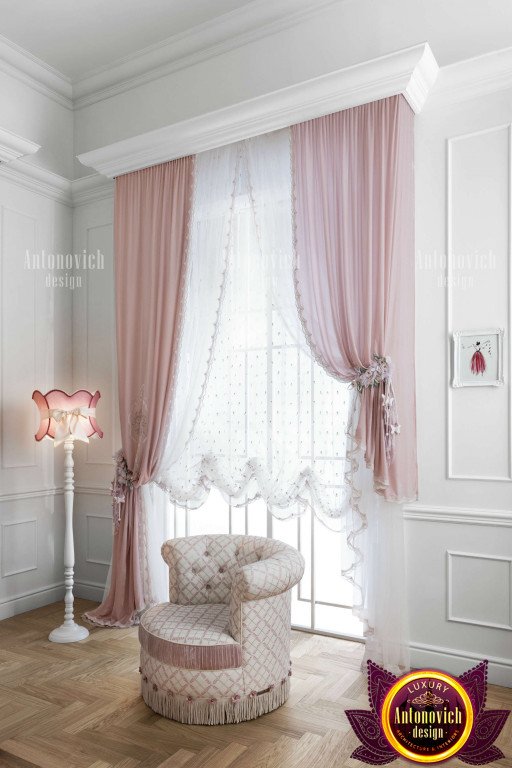 Classic cotton curtains enhancing a room's ambiance