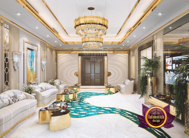 Opulent bedroom interior by Antonovich Design