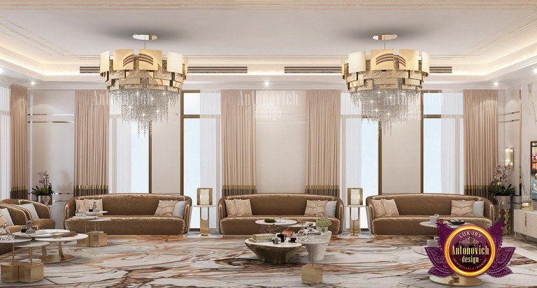 Elegant bedroom design with KA Furniture's high-end furnishings