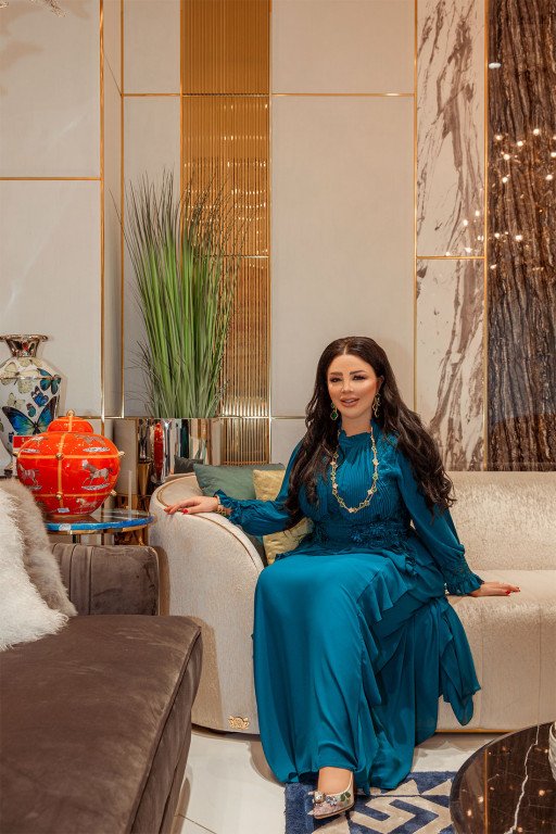 Luxurious living room showcasing Katrina Antonovich's signature style