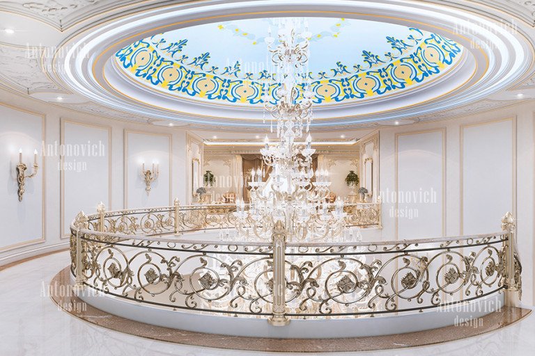 Stunning bedroom design in a high-end Dubai villa