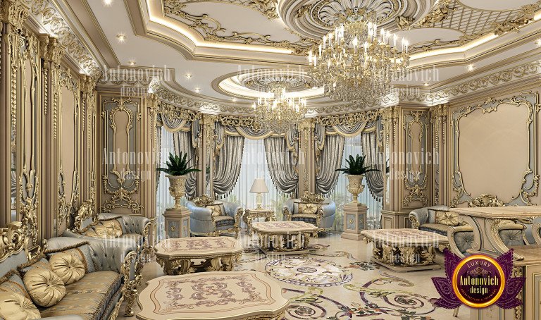 top hall interior design Dubai