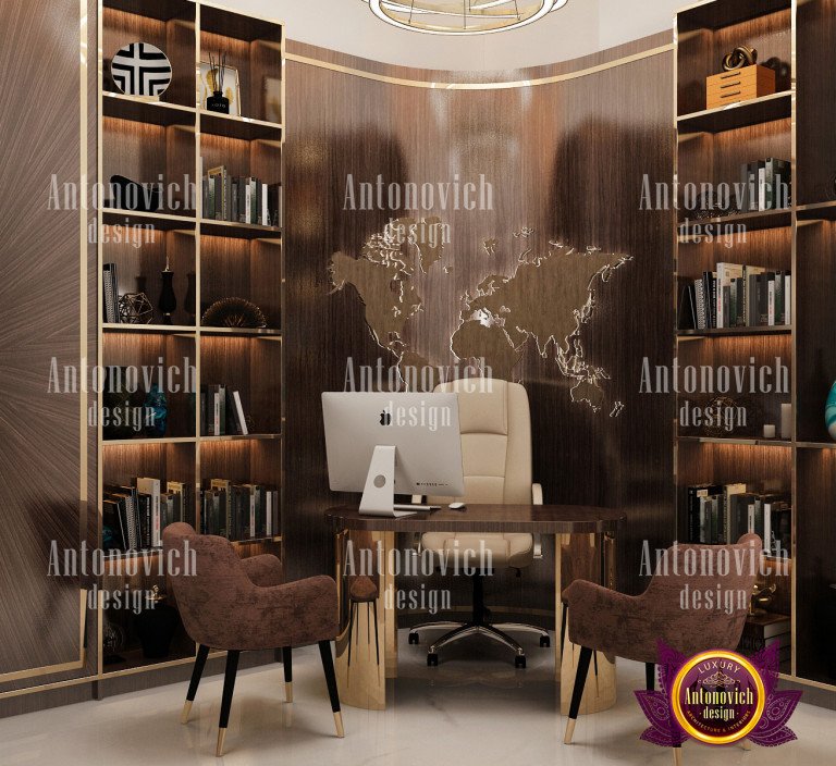 beautiful luxury interior design office Dubai