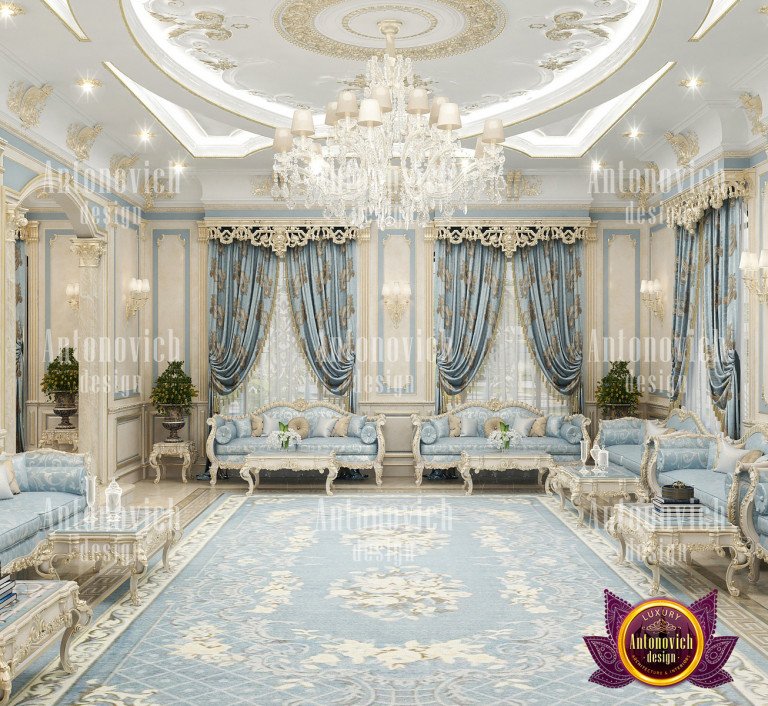 Exquisite dining area showcasing royal interior design in Dubai