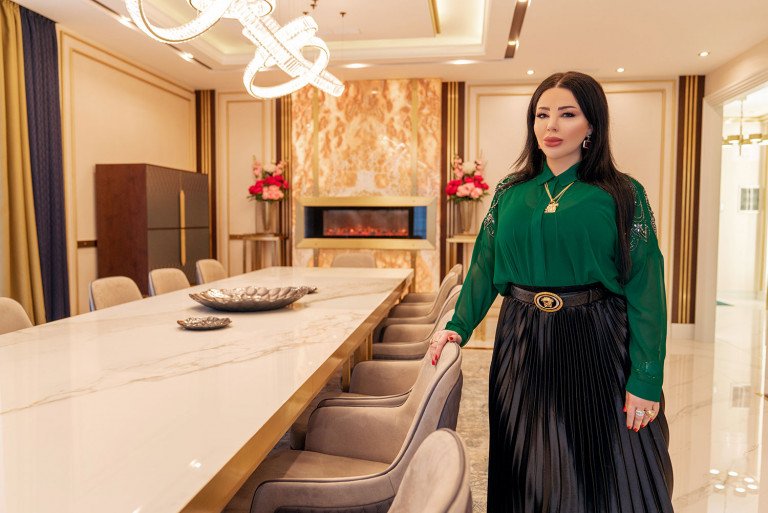 Stunning bathroom design in Katrina Antonovich's Dubai villa masterpiece