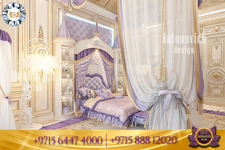 Princess Style bedroom interior design