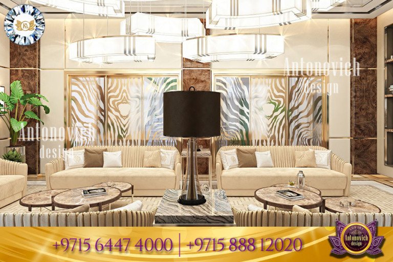 Exquisite dining area with lavish table setting and chandelier