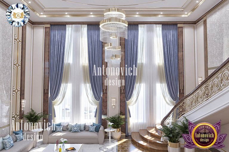 Elegant dining area in the Royal Style Villa by Katrina Antonovich