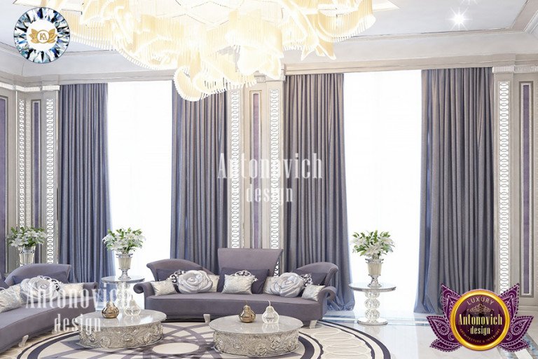 Elegant living room design by Katrina Antonovich