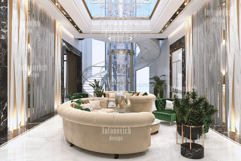 Luxurious Dubai home showcasing strategic planning and design
