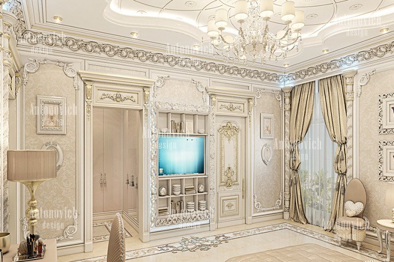 Elegant children's bedroom with a touch of Dubai luxury