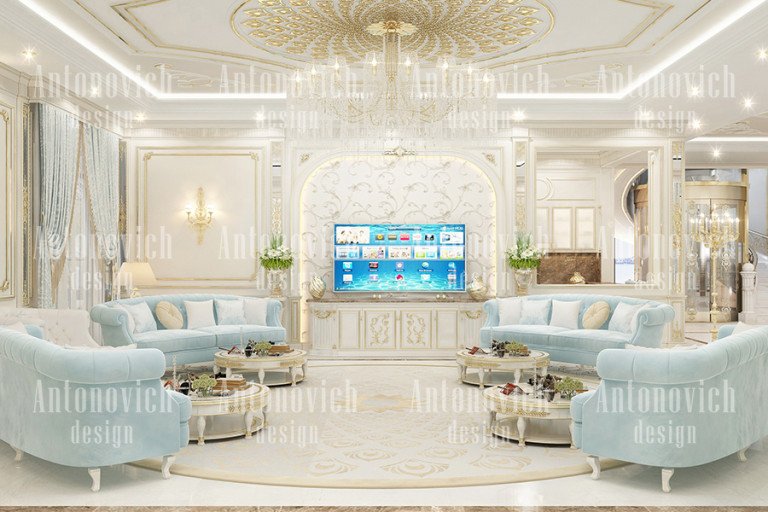 State-of-the-art gourmet kitchen in a lavish Dubai villa