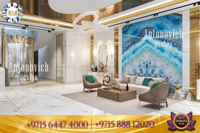 Stunning Dubai penthouse with high-end interior design