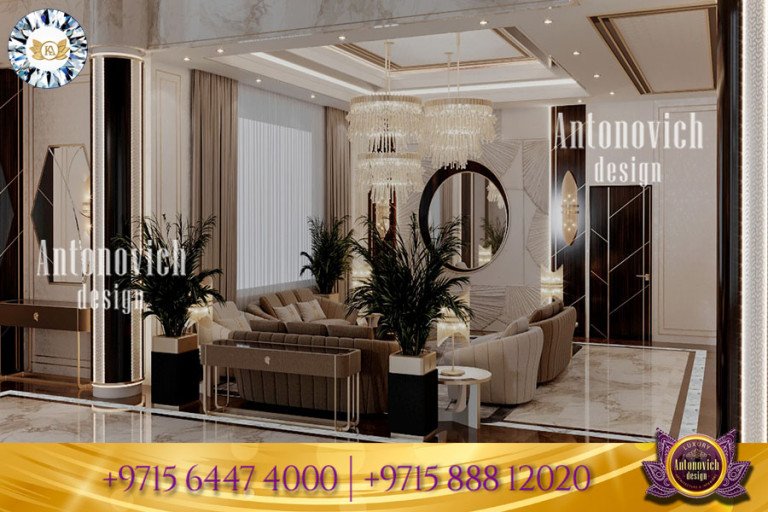 Luxurious design implementation for UAE interior design