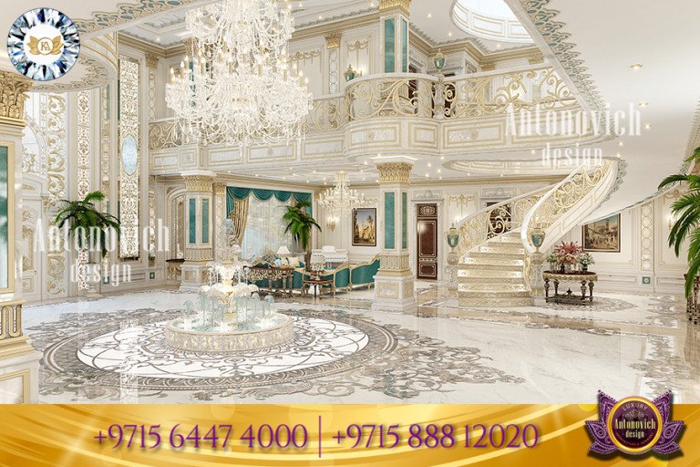 Luxurious bedroom interior by UAE's top design company