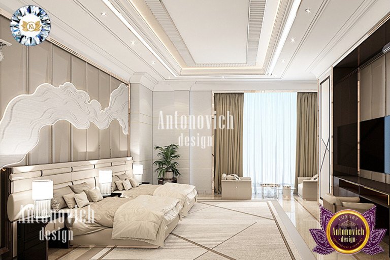 Sophisticated bedroom design showcasing Luxury Antonovich's attention to detail