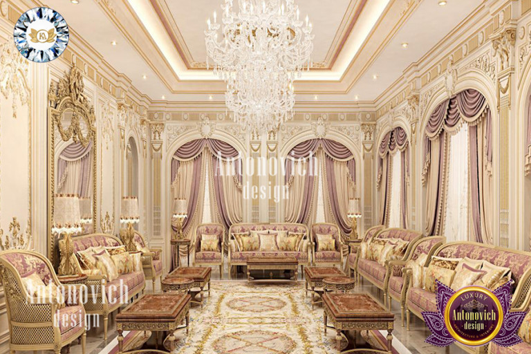 Luxury Antonovich Design's opulent living room interior