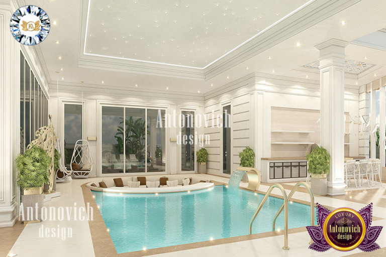 luxury swimming pool design