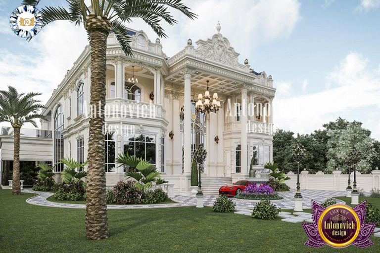 classic themed villa design