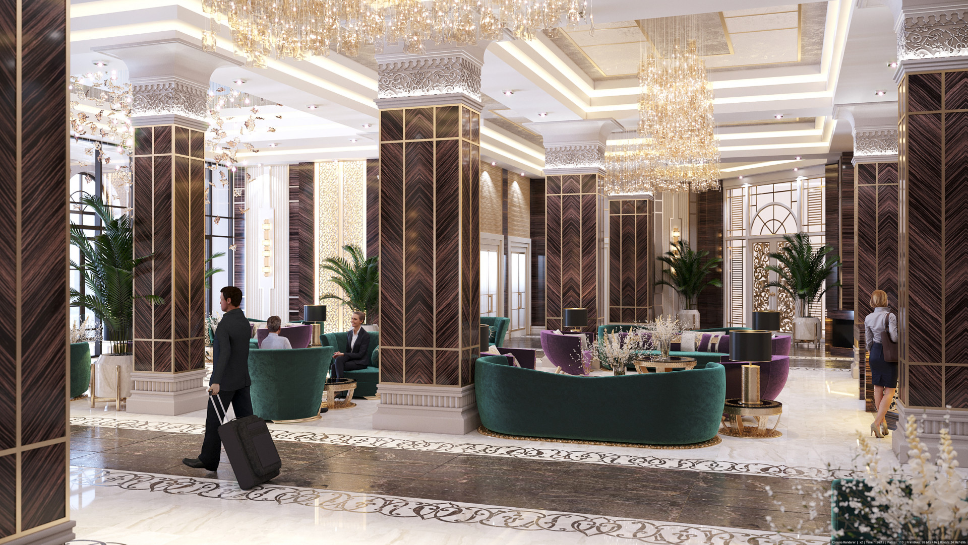 luxury hotels interior design