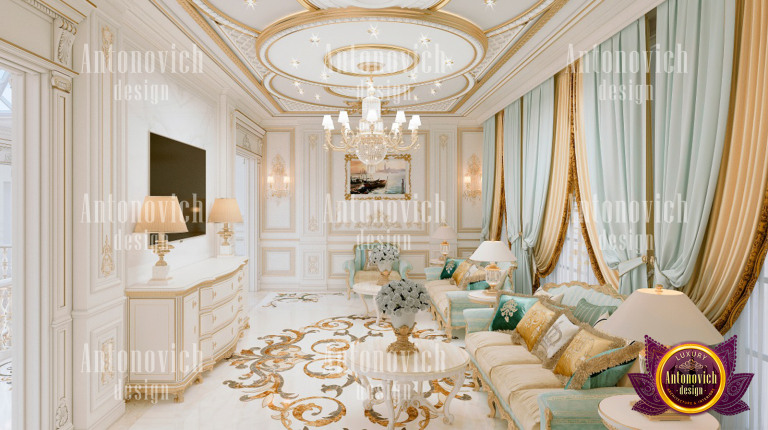 Discover the Stunning New Classic Interior Design Palace in KSA!