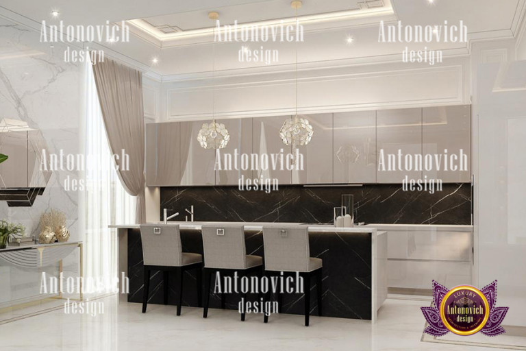 Elegant living room in a Riyadh luxury modern interior