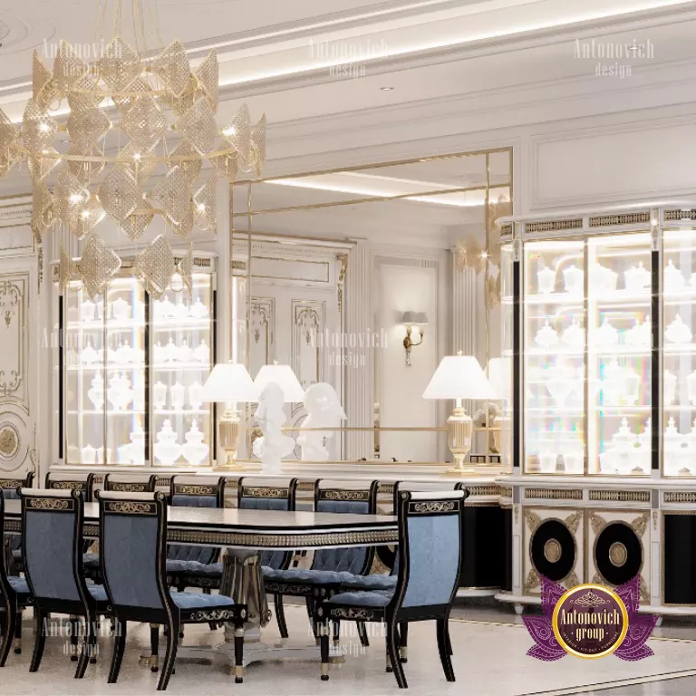 Stylish dining room decor showcasing Dubai's luxury lifestyle