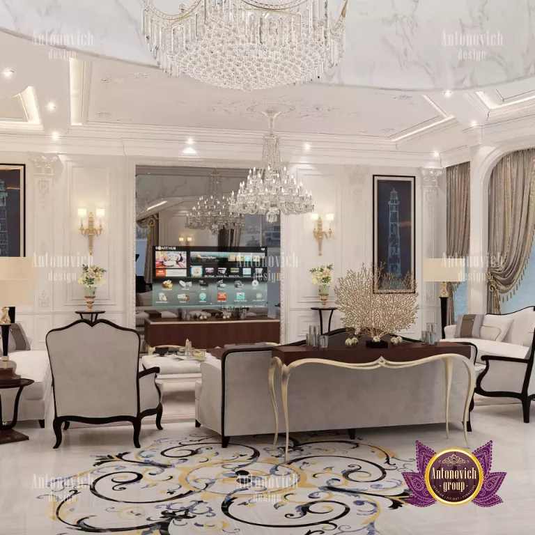 Elegant luxury sofa showcasing the finest craftsmanship for Dubai homes