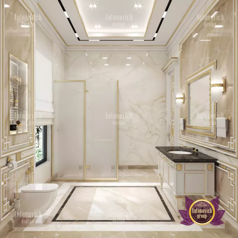 Stylish and modern Dubai bedroom interior showcasing opulence