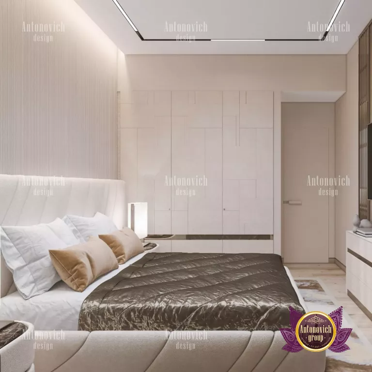 Luxurious Dubai master bedroom with elegant decor