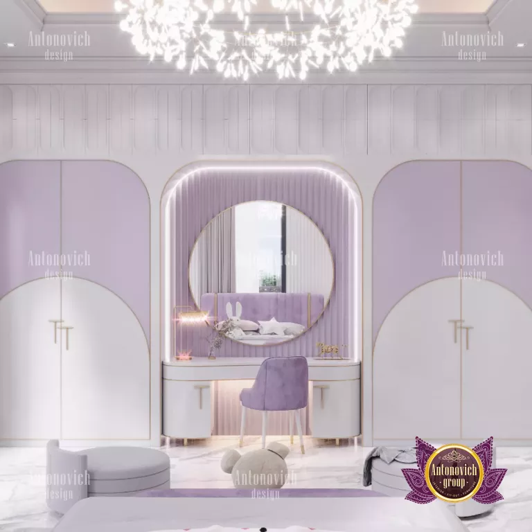 Modern and stylish bedroom design in Dubai
