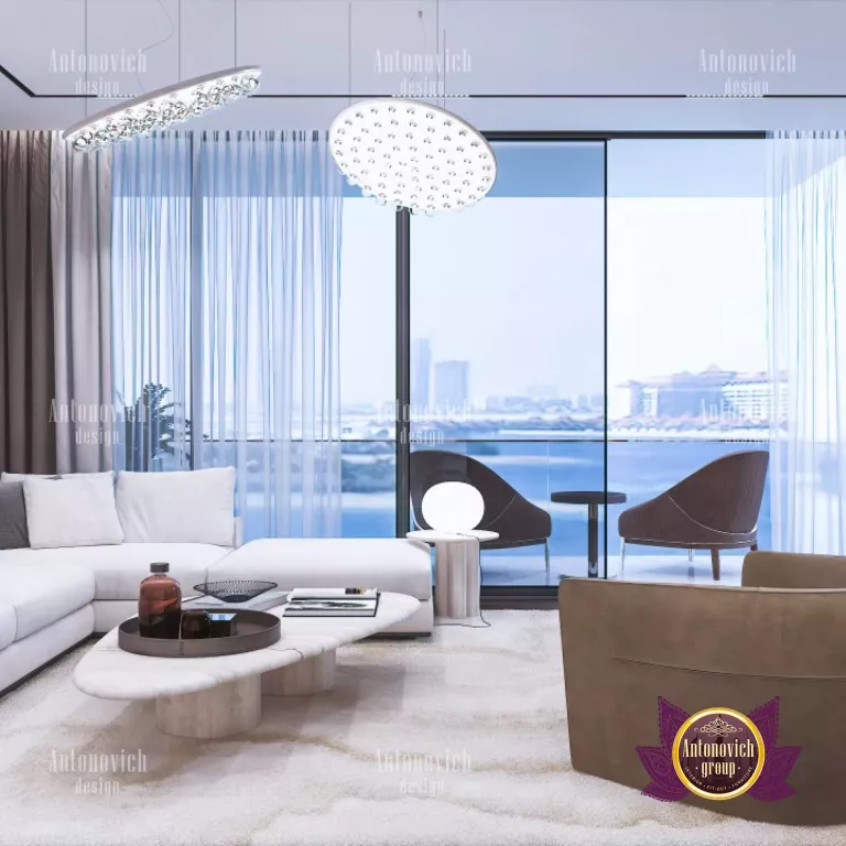 Opulent bedroom featuring lavish interior design elements in a UAE residence