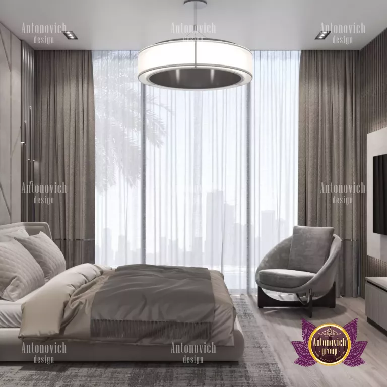 Modern Dubai bedroom furniture showcasing a sleek design