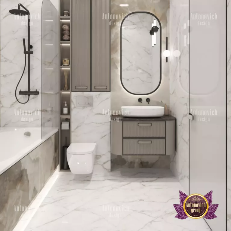 Sleek modern bathroom with minimalist design