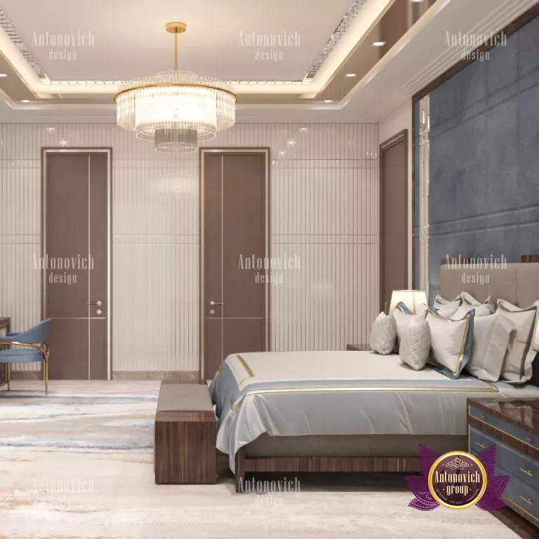Luxurious living room showcasing 2023 Dubai interior design trend