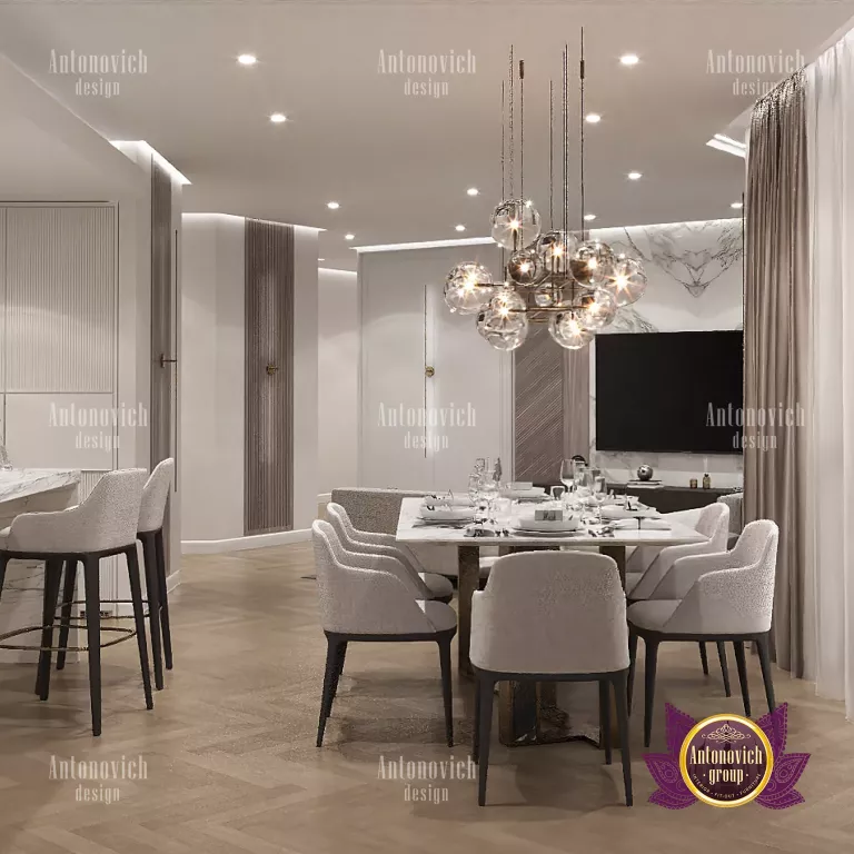Stunning apartment interior design in Dubai