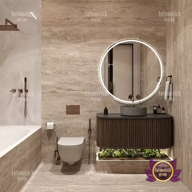 Chic and sophisticated bathroom design