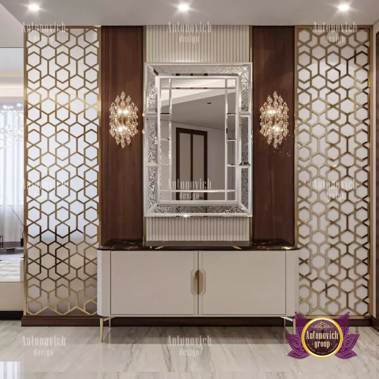 Sophisticated lighting in a Dubai luxury interior