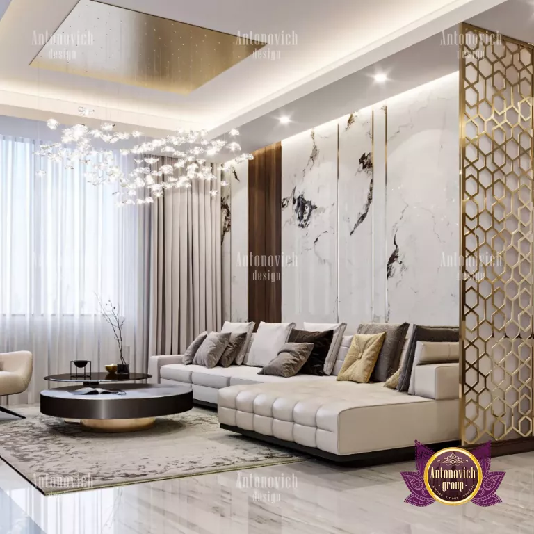 Elegant furniture and decor in a Dubai home