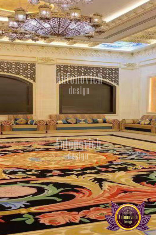 Luxurious Majlis fitout renovation in progress