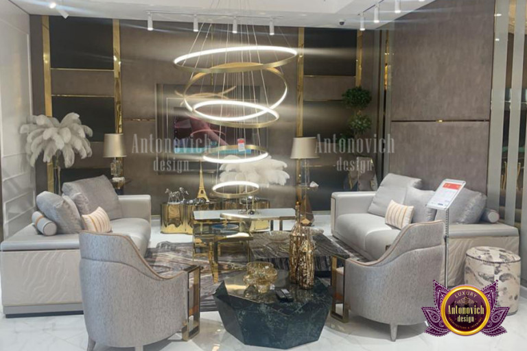 Unique custom furniture designs for a modern Dubai apartment