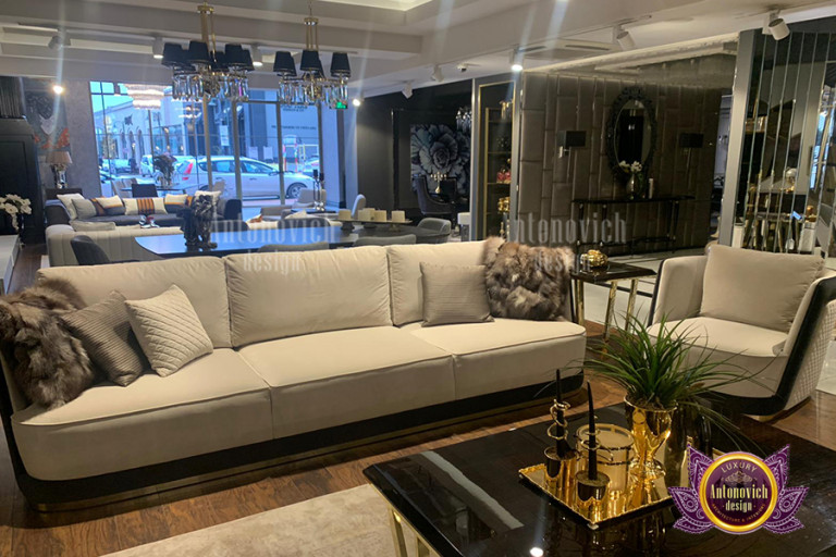 Premium Italian furniture store in Dubai's upscale district